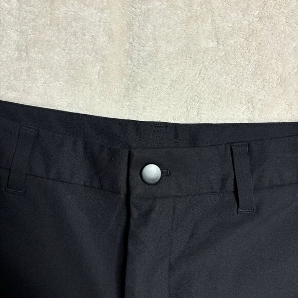 Lululemon Mens Commission Short Relaxed 11" Size 34 Warpstreme Black On the Move - Picture 4 of 13